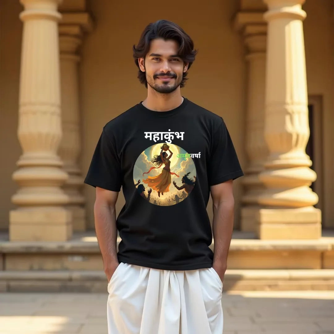 Mahakumbh Amritvarsha T-shirt – Wear the Legend, Celebrate the Legacy