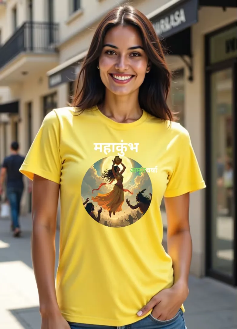 Mahakumbh Amritvarsha T-shirt – Wear the Legend, Celebrate the Legacy