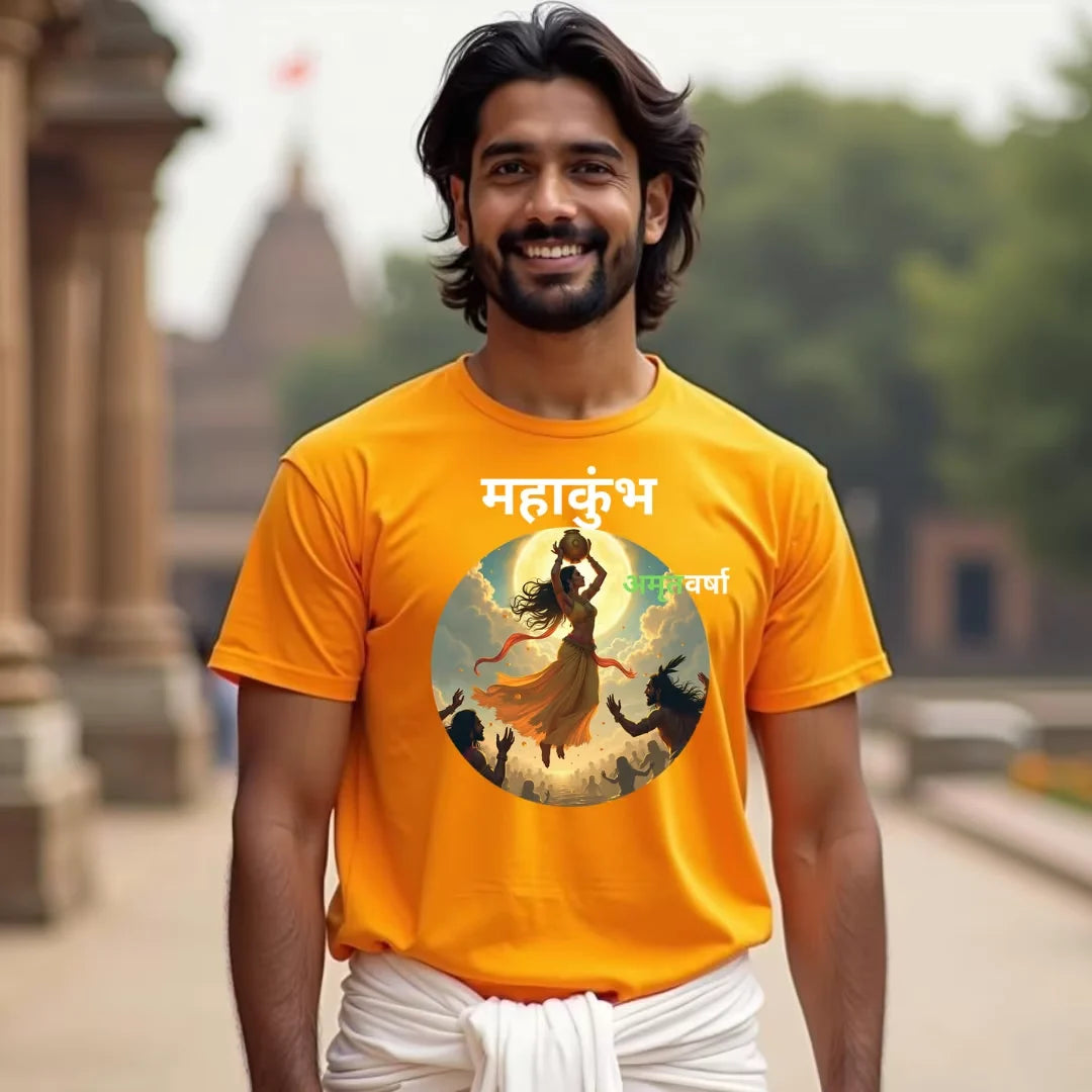 Mahakumbh Amritvarsha T-shirt – Wear the Legend, Celebrate the Legacy