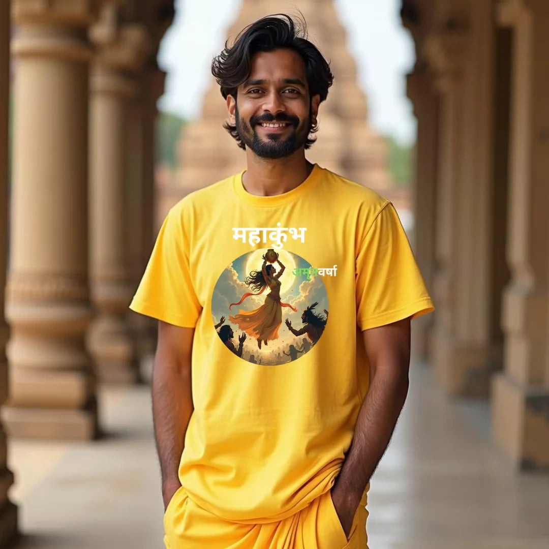 Mahakumbh Amritvarsha T-shirt – Wear the Legend, Celebrate the Legacy